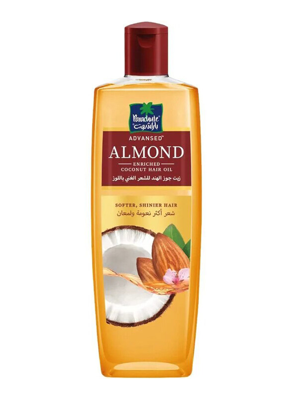 Parachute Almond Oil Advansed Boosts Shine Softness Hair Oil for All Hair Types, 300ml
Parachute Almond Oil Advansed Boosts Shine Softness Hair Oil for All Hair Types, 300ml
