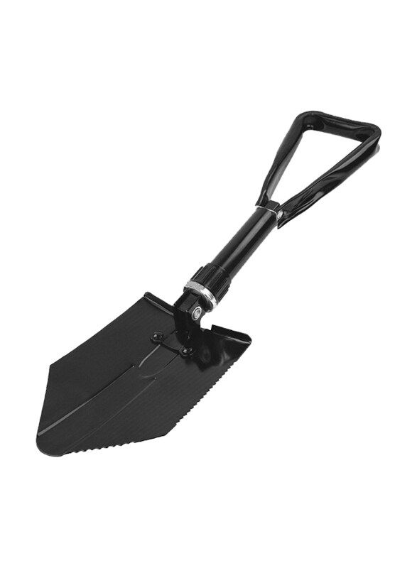 Highlander Double Folding Shovel Heavy Duty Hiking Survival Steel Spade, Black
Highlander Double Folding Shovel Heavy Duty Hiking Survival Steel Spade, Black