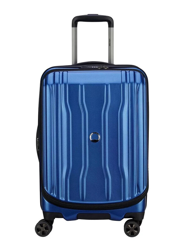 Delsey Hard Travel Bag Luggage Trolley 4 Inline Skate (Linear) Wheels with TSA Lock, Blue
Delsey Hard Travel Bag Luggage Trolley 4 Inline Skate (Linear) Wheels with TSA Lock, Blue