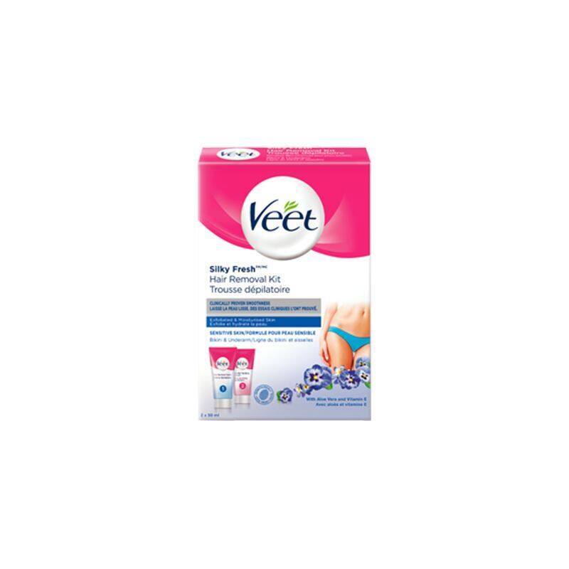 Veet Pure Bikini & Underarm Hair Removal Cream & Finishing Cream Kit, Multicolour, 100ml
Veet Pure Bikini & Underarm Hair Removal Cream & Finishing Cream Kit, Multicolour, 100ml