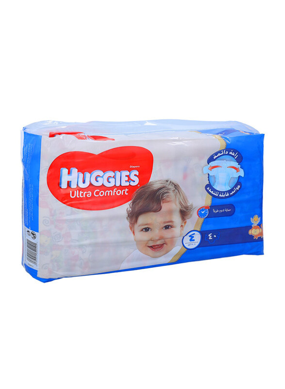 Huggies Ultra Comfort Superflex Diapers, Size 4, 8-14 kg, Economy Pack, 40 Count
Huggies Ultra Comfort Superflex Diapers, Size 4, 8-14 kg, Economy Pack, 40 Count
