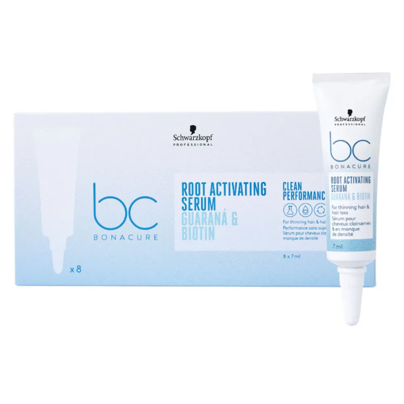 Schwarzkopf Professional BC Bonacure Root Activating Serum Lightened and Lacking Density Hair 8x7ml
Schwarzkopf Professional BC Bonacure Root Activating Serum Lightened and Lacking Density Hair 8x7ml