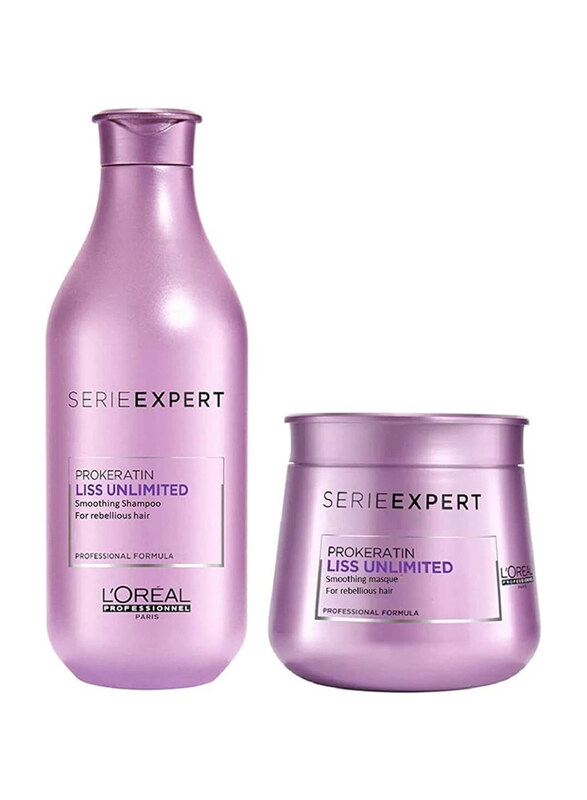 L'Oreal Paris L'oreal Professional Paris Series Expert Proceri Lis Unlimited Shampoo & Masque, 300ml
L'Oreal Paris L'oreal Professional Paris Series Expert Proceri Lis Unlimited Shampoo & Masque, 300ml