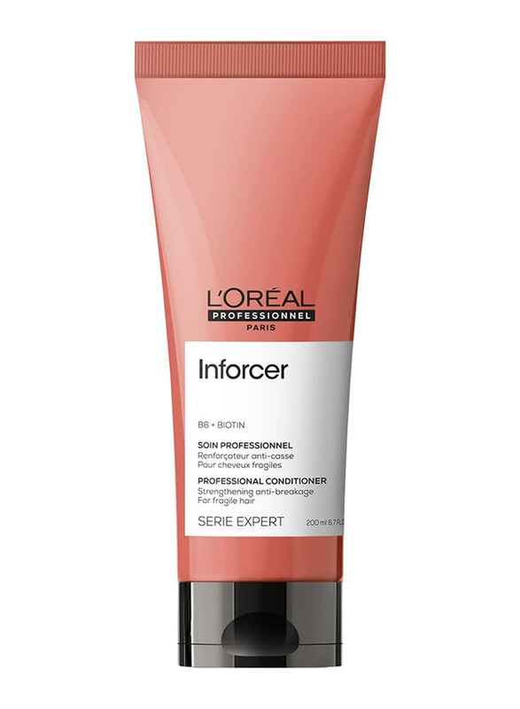 L'Oreal Paris L'oreal Professional Provides Strength & Prevents Breakage Enforcer Conditioner with Biotin & Vitamin B6 for Long Fragile Breaking Hair, 200ml
L'Oreal Paris L'oreal Professional Provides Strength & Prevents Breakage Enforcer Conditioner with Biotin & Vitamin B6 for Long Fragile Breaking Hair, 200ml