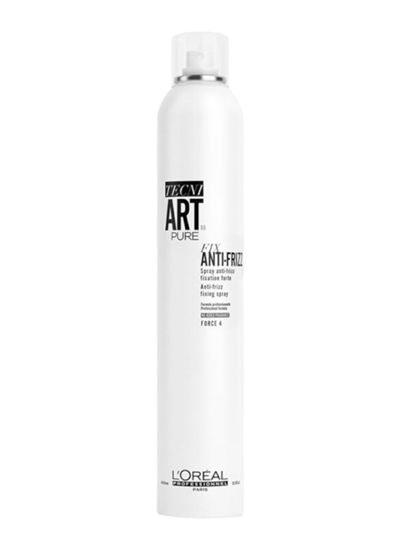 L'Oreal Paris Professionnel Tecni Art Fix Anti Frizz Spray for All Hair Types, 400ml
L'Oreal Paris Professionnel Tecni Art Fix Anti Frizz Spray for All Hair Types, 400ml