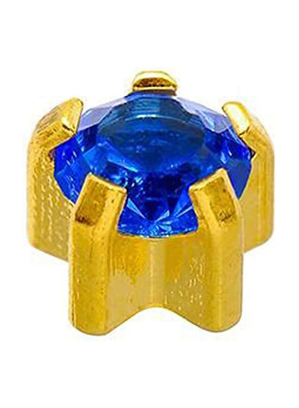 Caflon Safetec 24ct Gold Plated Earring for Women Clawset Sapphire Cubic Zirconia
Caflon Safetec 24ct Gold Plated Earring for Women Clawset Sapphire Cubic Zirconia