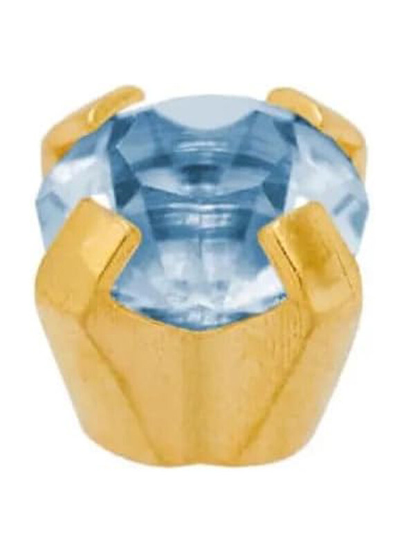 Caflon Safetec 24ct Gold Plated Earring for Women Clawset Aquamarine Cubic Zirconia
Caflon Safetec 24ct Gold Plated Earring for Women Clawset Aquamarine Cubic Zirconia