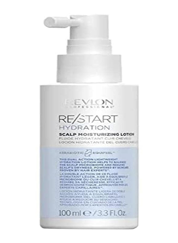 Revlon Professional Restart Hydration Scalp Moisturising Lotion for All Hair Types, 100ml
Revlon Professional Restart Hydration Scalp Moisturising Lotion for All Hair Types, 100ml