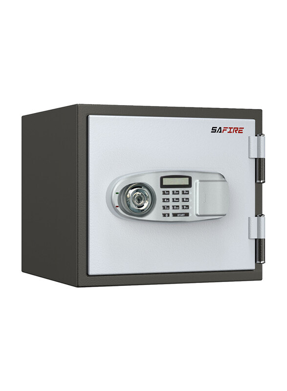 Safire Digital & Key Lock Fire Resistant Safe, FR-20 1EL, Charcoal Grey/Light Grey
Safire Digital & Key Lock Fire Resistant Safe, FR-20 1EL, Charcoal Grey/Light Grey