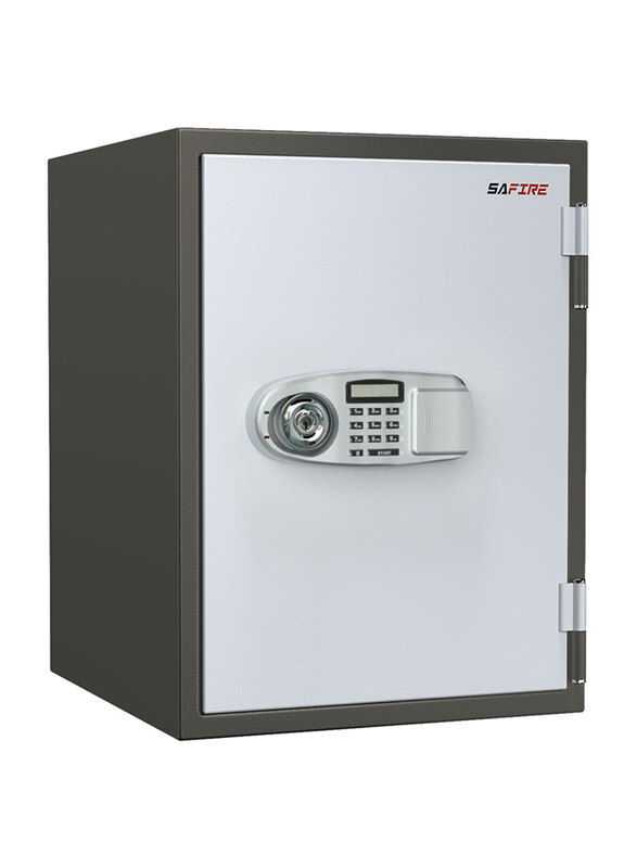 Safire Digital & Key Lock Fire Resistant Safe, FR-40 1EL, Charcoal Grey/Light Grey
Safire Digital & Key Lock Fire Resistant Safe, FR-40 1EL, Charcoal Grey/Light Grey