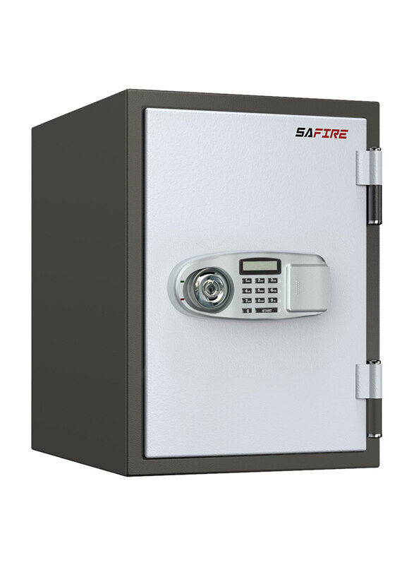 Safire Digital & Key Lock Fire Resistant Safe, FR-30 1EL, Charcoal Grey/Light Grey
Safire Digital & Key Lock Fire Resistant Safe, FR-30 1EL, Charcoal Grey/Light Grey