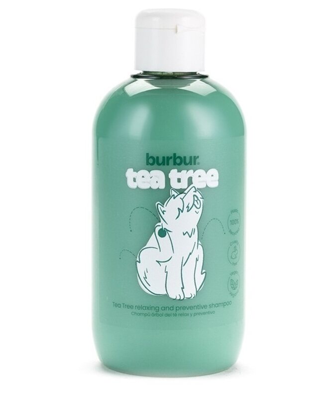 PET SHAMPOO. Burbur Tea Tree Relaxing & Preventive Shampoo (400 ml). Made in Spain
PET SHAMPOO. Burbur Tea Tree Relaxing & Preventive Shampoo (400 ml). Made in Spain