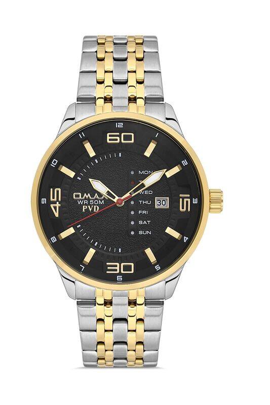 Omax Original Watches for Men Silver Stainless Steel Strap Blue 41mm Round Shape Analog Wrist Watch For Men's 100% Waterproof Business Casual Wear Gif
Omax Original Watches for Men Silver Stainless Steel Strap Blue 41mm Round Shape Analog Wrist Watch For Men's 100% Waterproof Business Casual Wear Gif
