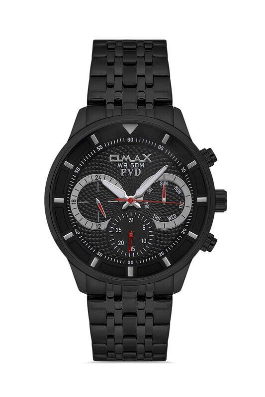 Omax Original Watches for Men Silver Stainless Steel Strap 31mm Black Classic Round Shape Analog Wrist Watch For Men's 100% Waterproof Business Casual
Omax Original Watches for Men Silver Stainless Steel Strap 31mm Black Classic Round Shape Analog Wrist Watch For Men's 100% Waterproof Business Casual