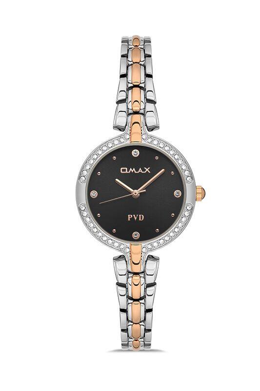 Omax Original Watches for Women Rose Gold Stainless Classic Strap 31mm Black Round Shape Analog Wrist Watch Women 100% Waterproof Business Casual Wear
Omax Original Watches for Women Rose Gold Stainless Classic Strap 31mm Black Round Shape Analog Wrist Watch Women 100% Waterproof Business Casual Wear