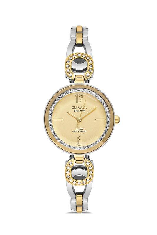 Omax Original Watches for Women Full Gold Stainless Strap 31mm Round Shape Analog Wrist Watch For Womens 100% Waterproof Formal Business Casual Wear G
Omax Original Watches for Women Full Gold Stainless Strap 31mm Round Shape Analog Wrist Watch For Womens 100% Waterproof Formal Business Casual Wear G