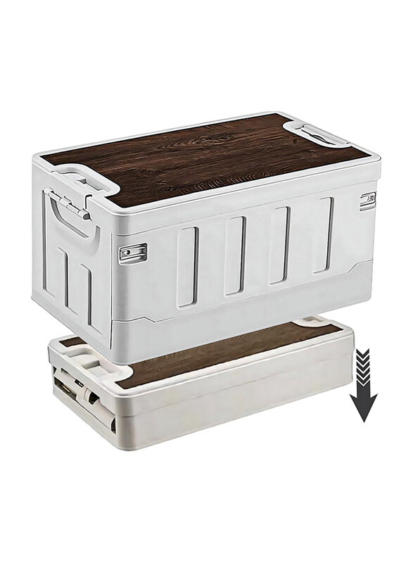 Manful Premium Outdoor Camping Foldable Plastic Storage Box Containers Stackable Plastic Bins with Lids for Home Outdoor, 60L, White
Manful Premium Outdoor Camping Foldable Plastic Storage Box Containers Stackable Plastic Bins with Lids for Home Outdoor, 60L, White