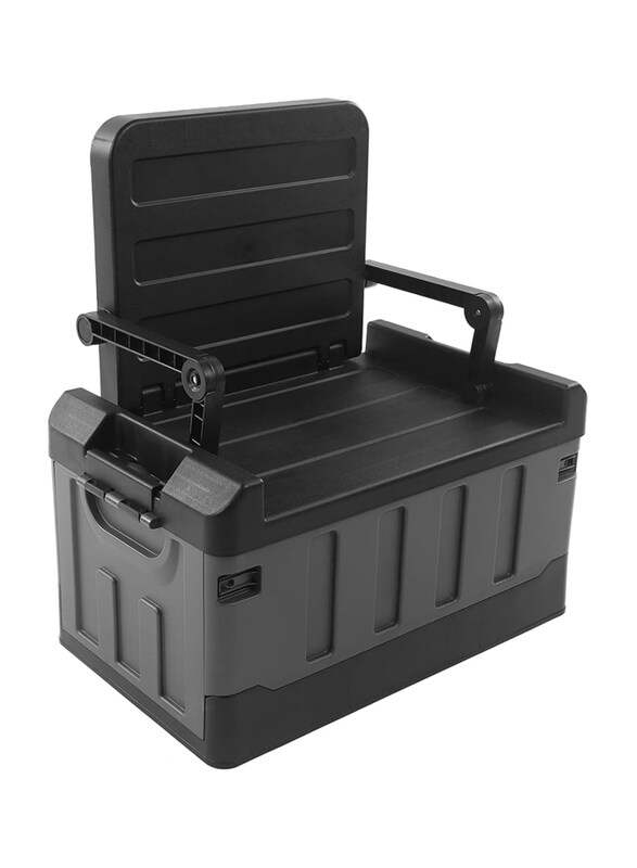 Manful Camping Plastic Storage Box Containers Stackable Plastic Bins with Lids for Home & Office Organization, 60L, Grey
Manful Camping Plastic Storage Box Containers Stackable Plastic Bins with Lids for Home & Office Organization, 60L, Grey