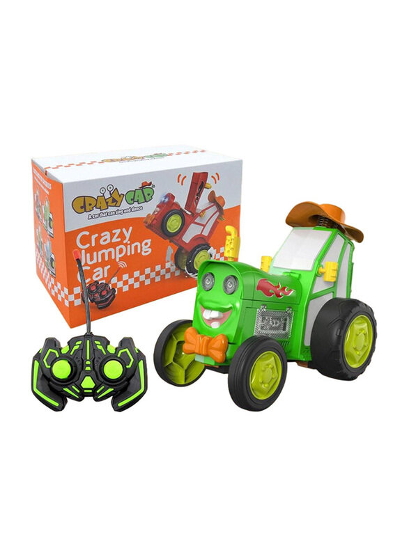 Generic Crazy Jumping Car Usb Rechargeable Rc Cars With Music and Light Rotating Remote Control Car, Age 3+
Generic Crazy Jumping Car Usb Rechargeable Rc Cars With Music and Light Rotating Remote Control Car, Age 3+