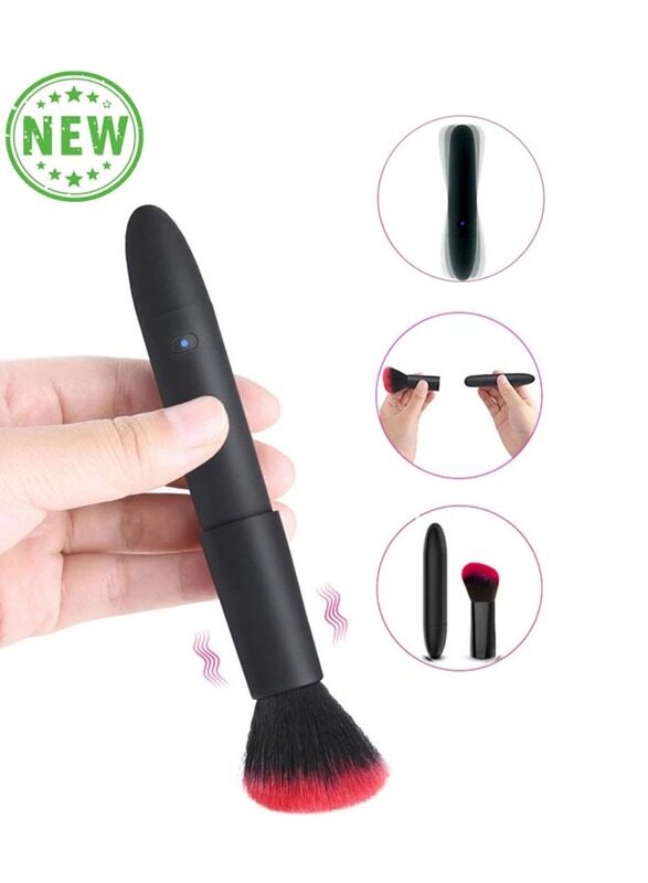 Pink Demon Electric Massage Relaxation Brush with 10 Adjustable Gears, Black
Pink Demon Electric Massage Relaxation Brush with 10 Adjustable Gears, Black