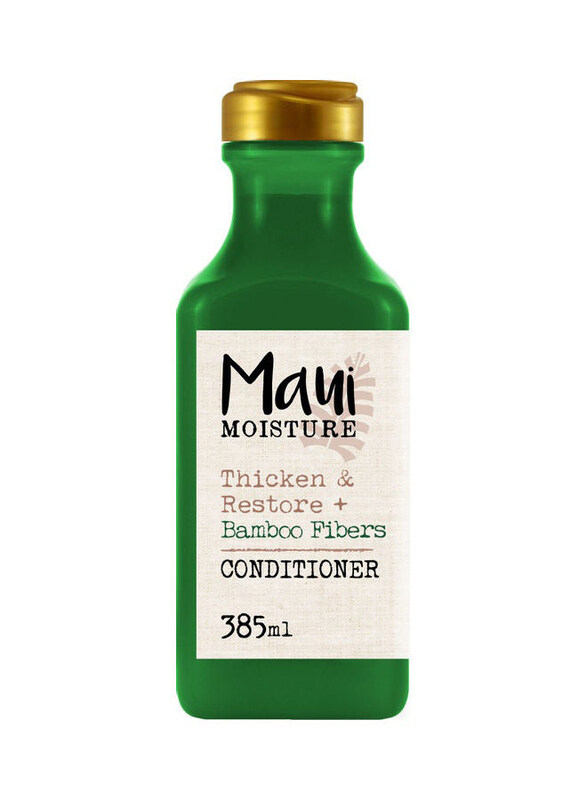 Maui Moisture Thicken & Restore+bamboo Fiber Conditioner for All Hair Types, 385ml
Maui Moisture Thicken & Restore+bamboo Fiber Conditioner for All Hair Types, 385ml