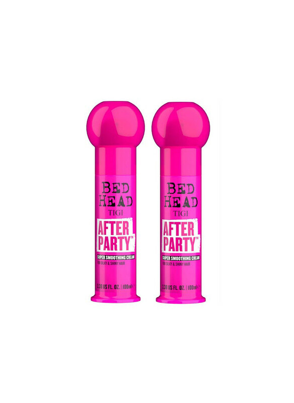 Tigi Bed Head After Party Smoothing Cream for All Hair Types, 100ml, 2 Piece
Tigi Bed Head After Party Smoothing Cream for All Hair Types, 100ml, 2 Piece