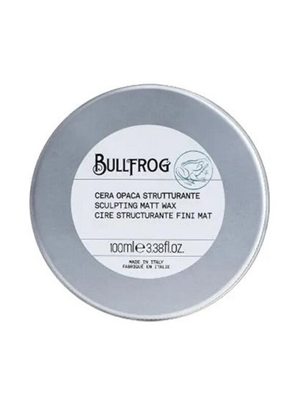 Bullfrog Sculpting Matt Wax Restructuring Hair Treatments for All Hair Types, 100ml
Bullfrog Sculpting Matt Wax Restructuring Hair Treatments for All Hair Types, 100ml