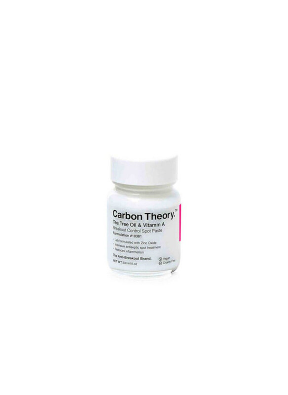 Carbon Theory Breakout Control Spot Paste Tea Tree Oil & Vitamin A Face Serum, 30ml
Carbon Theory Breakout Control Spot Paste Tea Tree Oil & Vitamin A Face Serum, 30ml