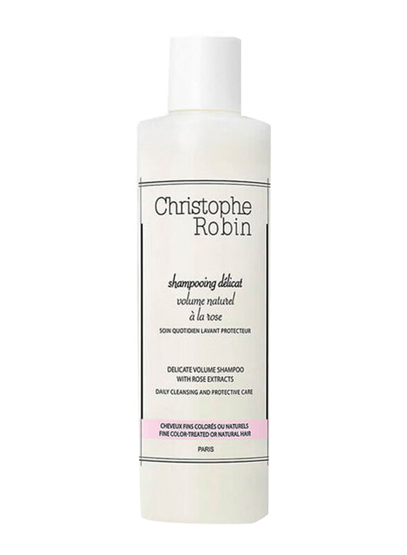 Christophe Robin Delicate Volumizing Shampoo with Rose Extracts for All Hair Types, 250ml
Christophe Robin Delicate Volumizing Shampoo with Rose Extracts for All Hair Types, 250ml