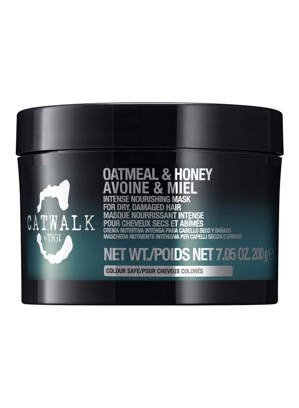 Tigi Catwalk Oatmeal and Honey Intense Nourishing Mask for All Hair Types, 7.05oz
Tigi Catwalk Oatmeal and Honey Intense Nourishing Mask for All Hair Types, 7.05oz