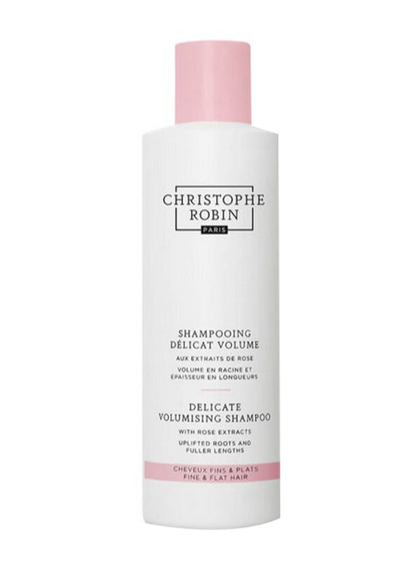 Christophe Robin Delicate Volumizing Shampoo with Rose Extracts for All Hair Types, 250ml
Christophe Robin Delicate Volumizing Shampoo with Rose Extracts for All Hair Types, 250ml