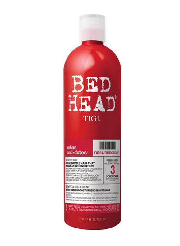Tigi Bed Head Urban Antidotes Resurrection Conditioner for All Hair Types, 750ml
Tigi Bed Head Urban Antidotes Resurrection Conditioner for All Hair Types, 750ml