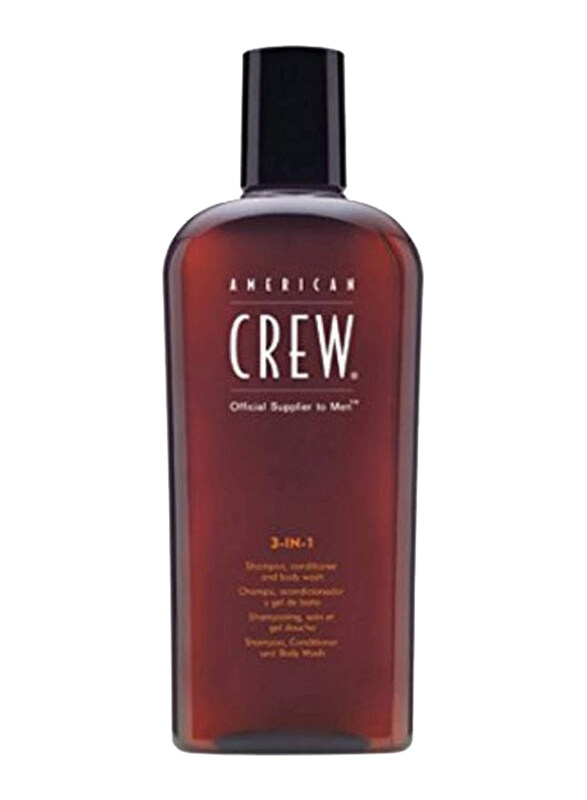 American Crew 3-in-1 Shampoo Plus Conditioner and Body Wash for All Hair Types, 15.2oz
American Crew 3-in-1 Shampoo Plus Conditioner and Body Wash for All Hair Types, 15.2oz