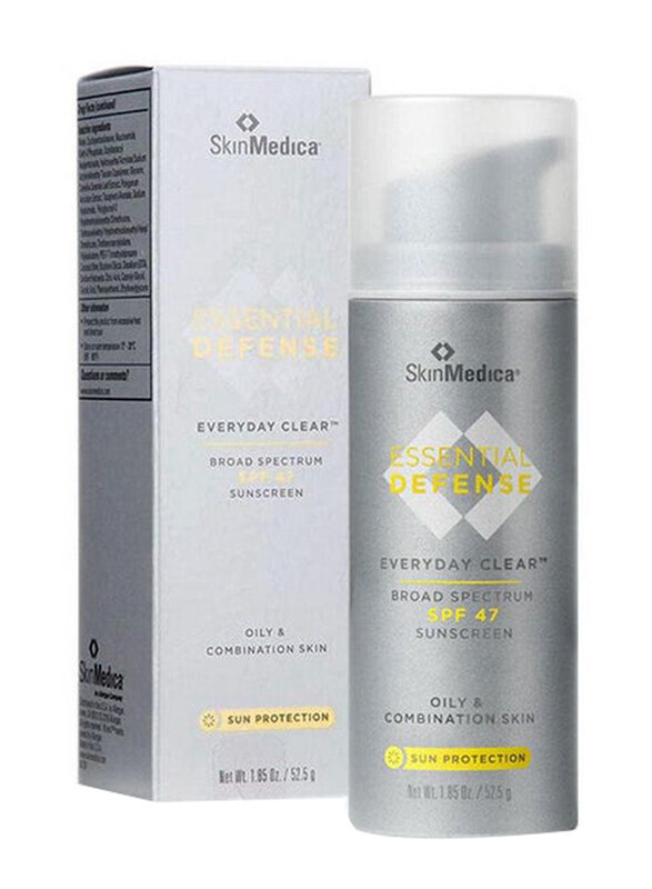 SkinMedica Essential Defence Everyday Clear Broad Spectrum Spf 47 Sunscreen, 52.5g
SkinMedica Essential Defence Everyday Clear Broad Spectrum Spf 47 Sunscreen, 52.5g