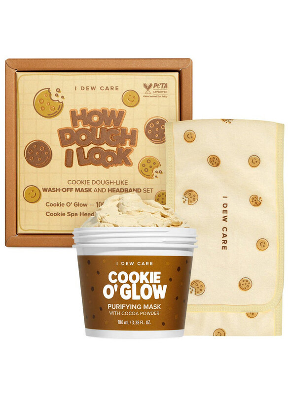 I Dew Care How Dough I Look Wash-Off Mask & Headband Set with Cocoa Powder, 100ml
I Dew Care How Dough I Look Wash-Off Mask & Headband Set with Cocoa Powder, 100ml