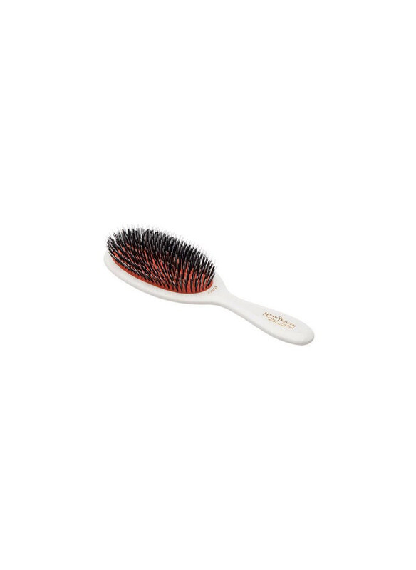 Mason Pearson BN2 Junior Bristle & Nylon Hairbrush for All Hair Types, White, One Size
Mason Pearson BN2 Junior Bristle & Nylon Hairbrush for All Hair Types, White, One Size