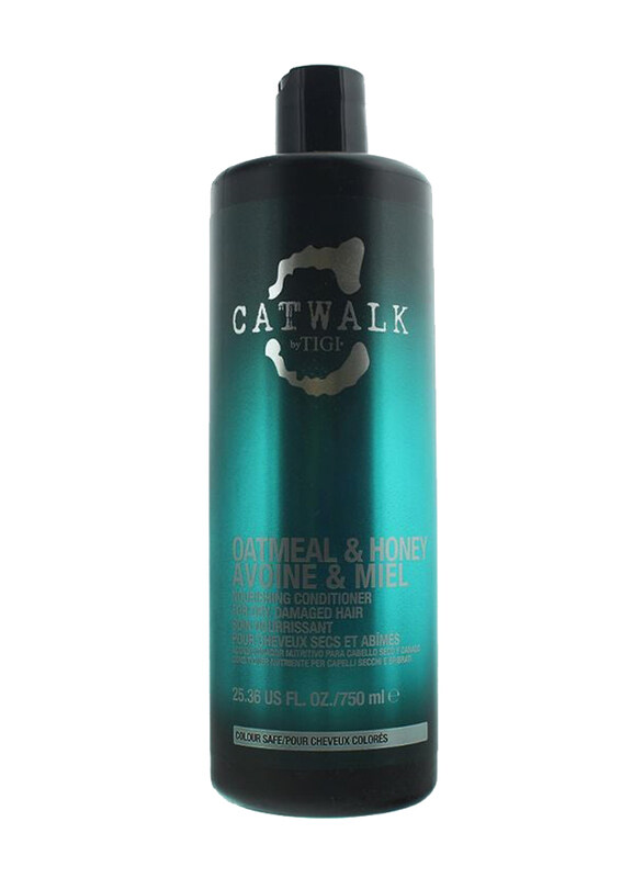 Tigi Catwalk Oatmeal And Honey Nourishing Conditioner for All Hair Types, 750ml
Tigi Catwalk Oatmeal And Honey Nourishing Conditioner for All Hair Types, 750ml