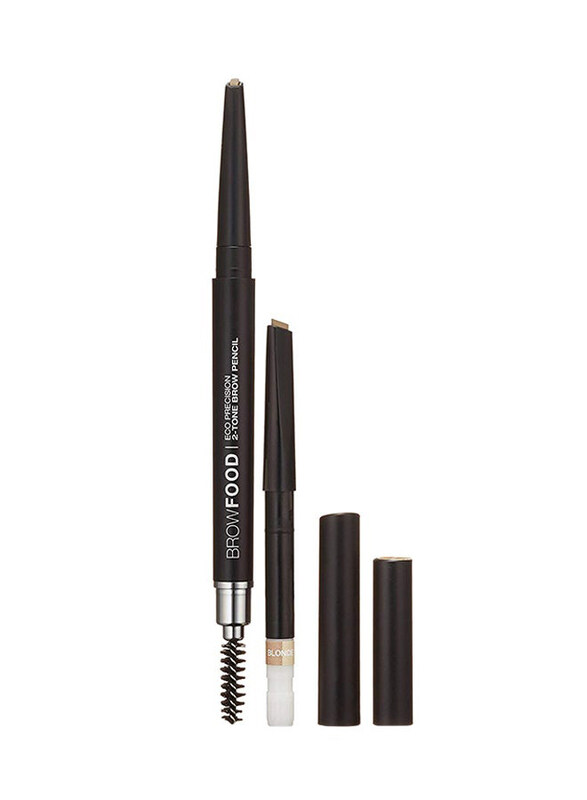 Lashfood Duo Browfood Ultra Fine Eyebrow Pencil, 0.4g, Dark Blonde, Black
Lashfood Duo Browfood Ultra Fine Eyebrow Pencil, 0.4g, Dark Blonde, Black