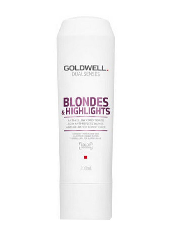 Goldwell Dualsenses Blonde & Highlights Anti-Yellow Conditioner for Coloured Hair, 200ml
Goldwell Dualsenses Blonde & Highlights Anti-Yellow Conditioner for Coloured Hair, 200ml