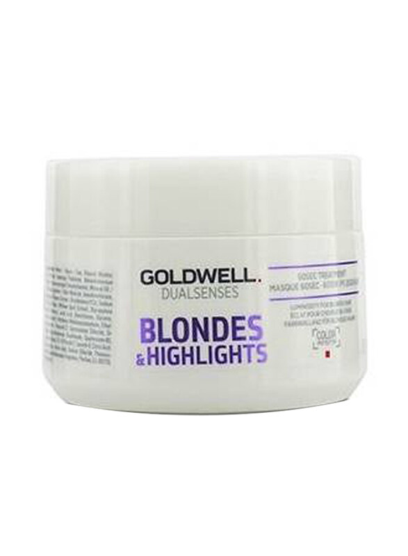 Goldwell Dual Senses Blondes & Highlights 60sec Treatment (Luminosity for Blonde Hair), 200ml
Goldwell Dual Senses Blondes & Highlights 60sec Treatment (Luminosity for Blonde Hair), 200ml