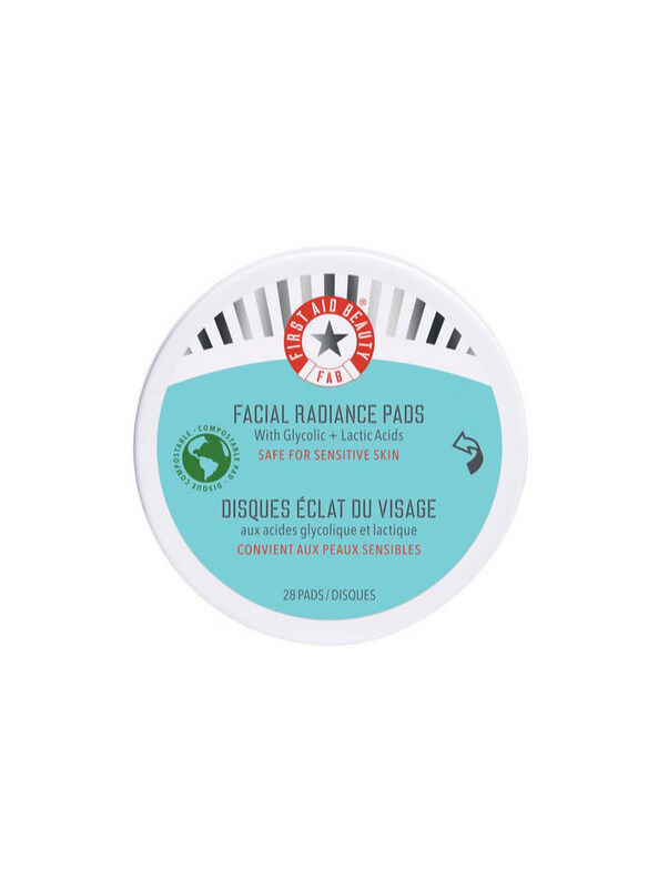 First Aid Beauty Facial Radiance Pads with Glycolic and Lactic Acids Travel Size, 28 Pads
First Aid Beauty Facial Radiance Pads with Glycolic and Lactic Acids Travel Size, 28 Pads