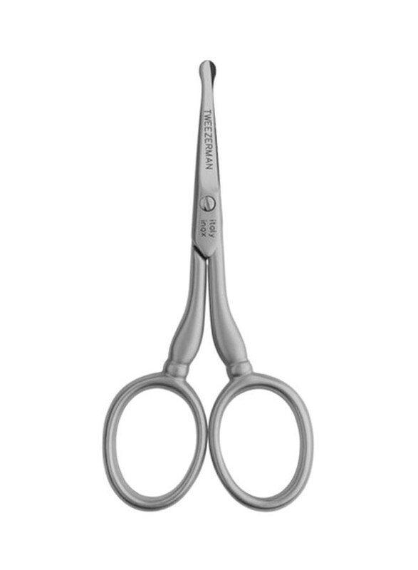 Tweezerman Professional Stainless Steel Facial Scissor for All Hair Types, Silver
Tweezerman Professional Stainless Steel Facial Scissor for All Hair Types, Silver