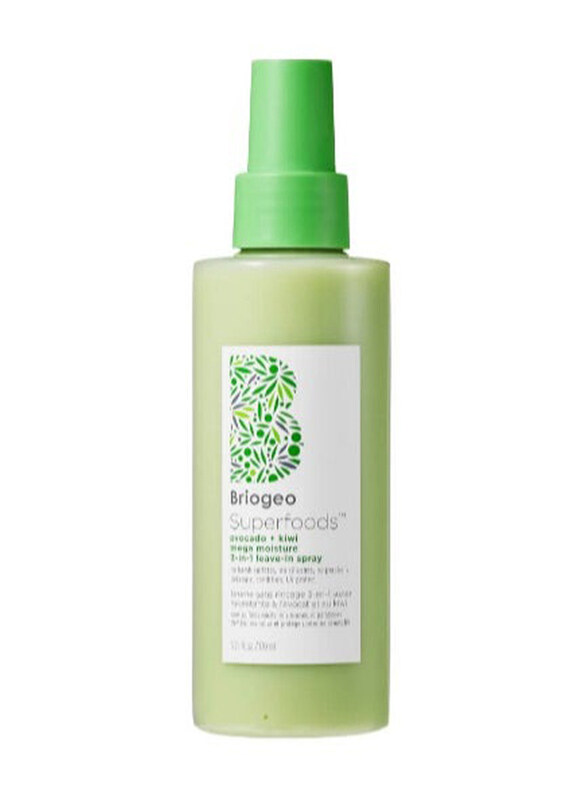 Briogeo Superfoods Avocado and Kiwi Mega Moisture 3-in-1 Leave-in Spray for All Hair Types, 170ml
Briogeo Superfoods Avocado and Kiwi Mega Moisture 3-in-1 Leave-in Spray for All Hair Types, 170ml