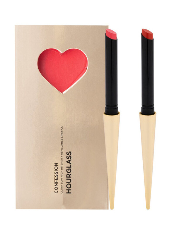 Hourglass Confession Ultra Slim High Intensity Refillable Lipstick Valentine's Day Set, Red
Hourglass Confession Ultra Slim High Intensity Refillable Lipstick Valentine's Day Set, Red
