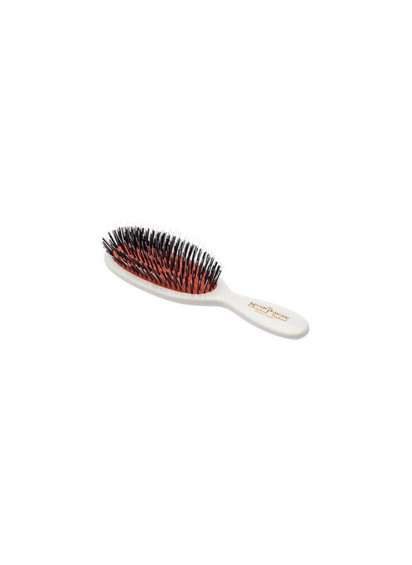 Mason Pearson BN4 Pocket Bristle & Nylon Hairbrush for All Hair Types, White, One Size
Mason Pearson BN4 Pocket Bristle & Nylon Hairbrush for All Hair Types, White, One Size