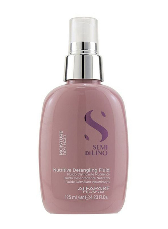 Alfaparf Semi Di Lino Moisture Nutritive Detangling Fluid Leave-In Treatment for All Type Hair, 125ml
Alfaparf Semi Di Lino Moisture Nutritive Detangling Fluid Leave-In Treatment for All Type Hair, 125ml