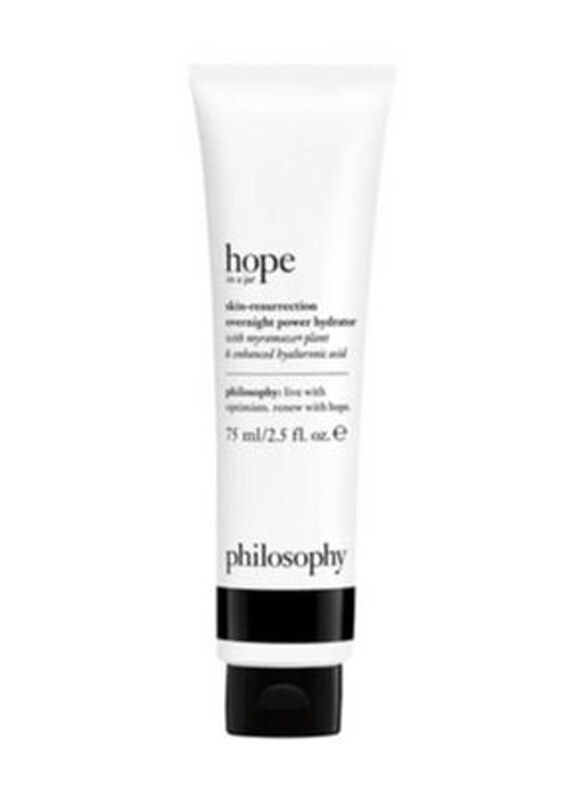 Philosophy Hope in a Jar Skin-resurrection Overnight Power Hydrator Cream, 75ml
Philosophy Hope in a Jar Skin-resurrection Overnight Power Hydrator Cream, 75ml