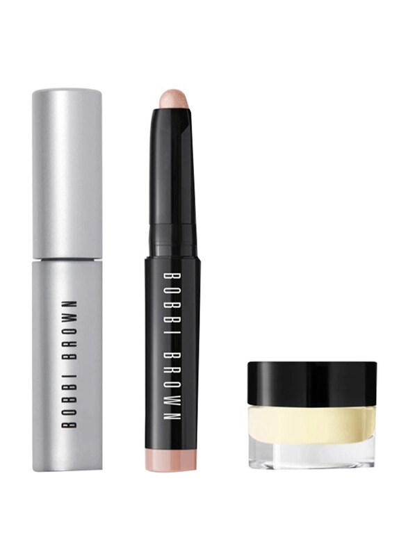 Bobbi Brown On-Point Eye 3 pcs: Eye Base + Mascara + Golden Pink Shadow Stick, Black
Bobbi Brown On-Point Eye 3 pcs: Eye Base + Mascara + Golden Pink Shadow Stick, Black