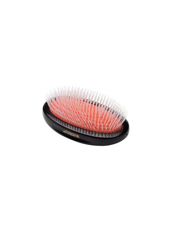 Mason Pearson NU2M Military Universal Nylon Hairbrush for All Hair Types, Black, One Size
Mason Pearson NU2M Military Universal Nylon Hairbrush for All Hair Types, Black, One Size