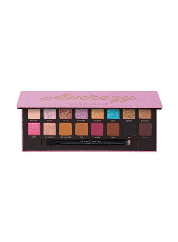 Anastasia Beverly Hills 16-Shade Matte Glitter Amrezy Eyeshadow Palette, Multicolour
Anastasia Beverly Hills 16-Shade Matte Glitter Amrezy Eyeshadow Palette, Multicolour